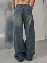 Slant Pocket Wide Leg Jeans
